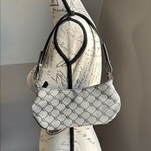 NWOT Black and WHITE RALPH LAUREN MINI BAG